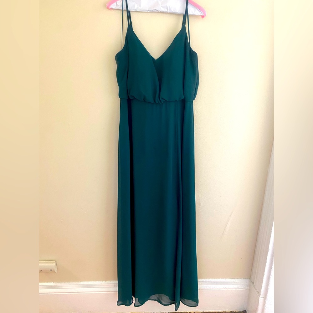 Birdy Grey Gwennie Dress in Emerald w/slit